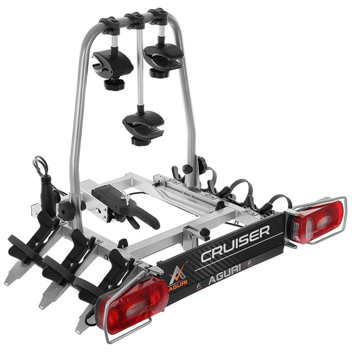 Mechanizm mocowania i dźwignia uchylania bagażnika Aguri Cruiser 4 na kuli haka