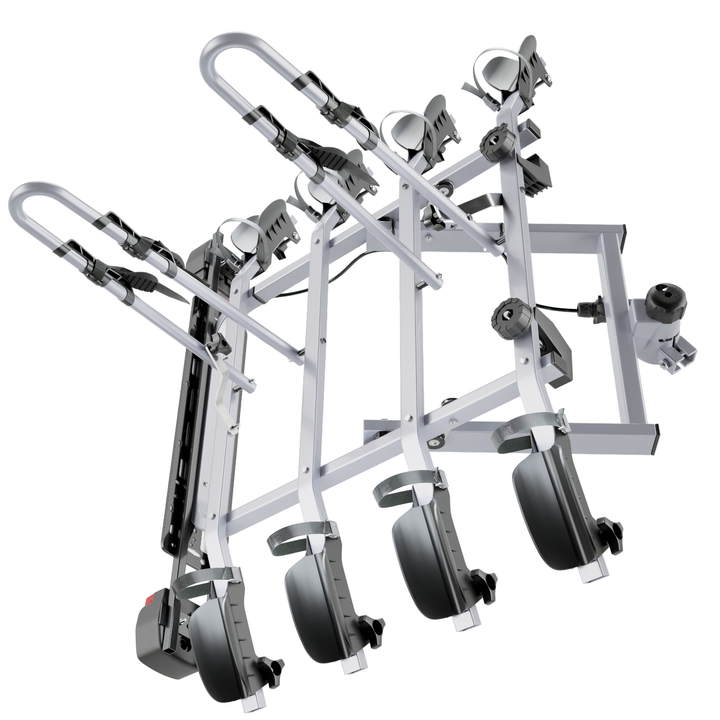 Mechanizm mocowania na kuli haka w bagażniku Amos Tytan 4 Plus