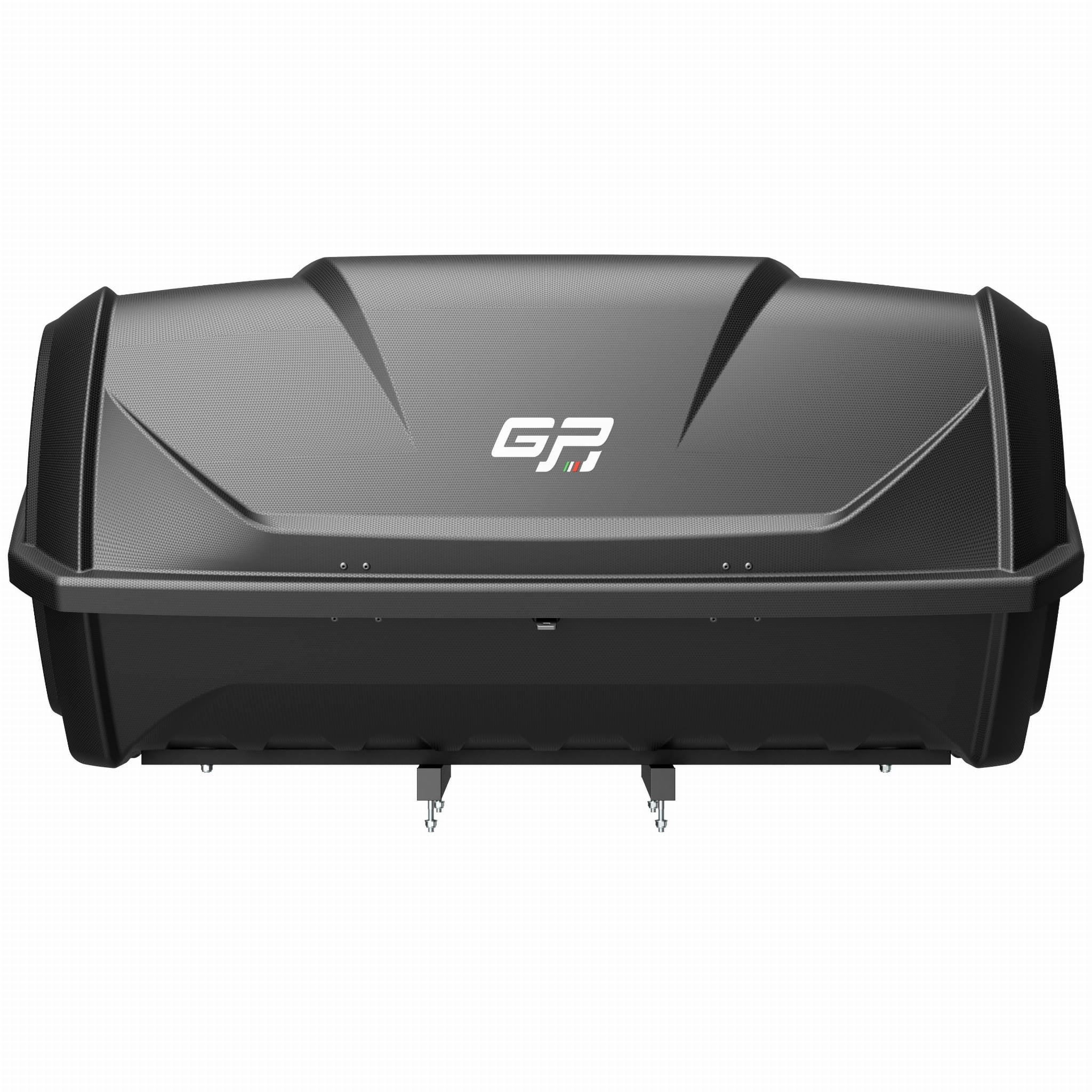 Kufer GP BOX 340L Peruzzo ze stelażem montażowym na platformę bagażnika