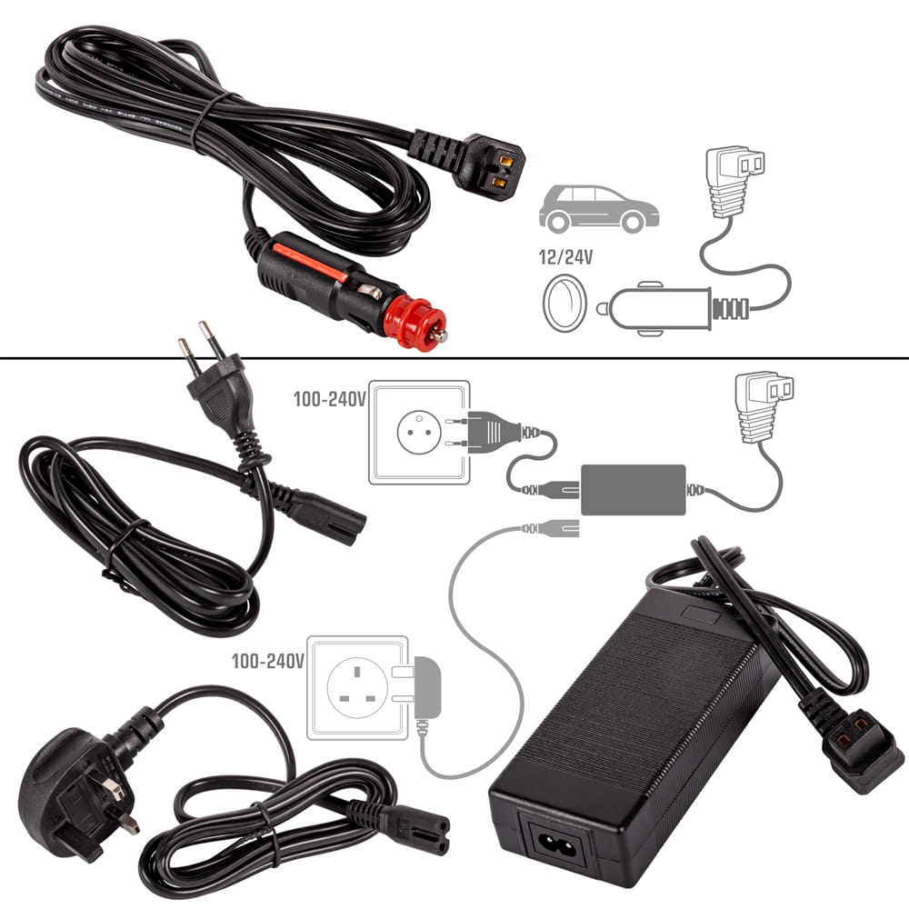 Yolco KX30 – zasilanie 12/24 V DC i 230 V AC