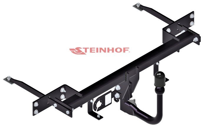 Hak holowniczy Steinhof Fiat Panda III - od 2012 kula wypinana V