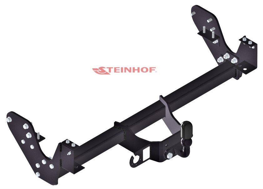 Hak holowniczy Steinhof Hyundai D-Max I - 2007 - 2012 kula przykręcana E