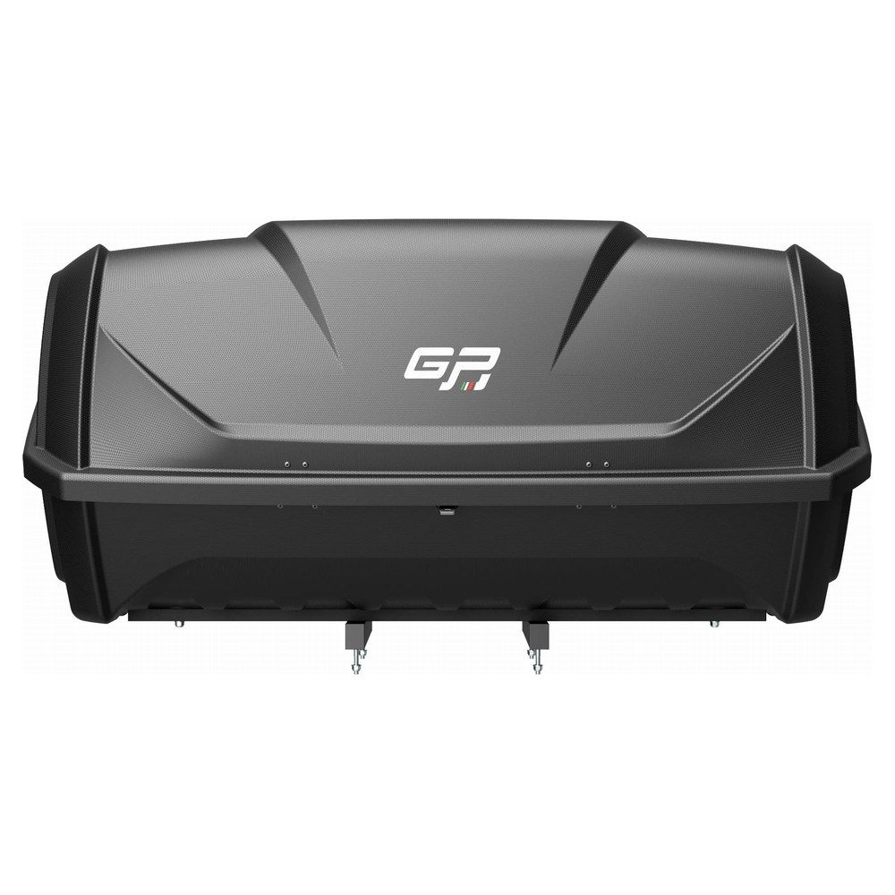 Kufer GP BOX 340L Peruzzo ze stelażem montażowym na platformę bagażnika