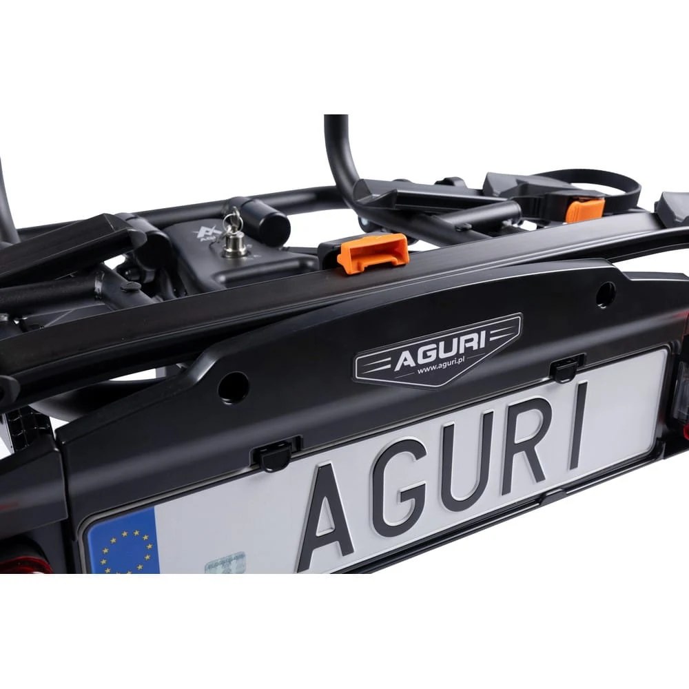 Centralny zamek na kluczyk bagażnika Aguri Active Bike PRO 4