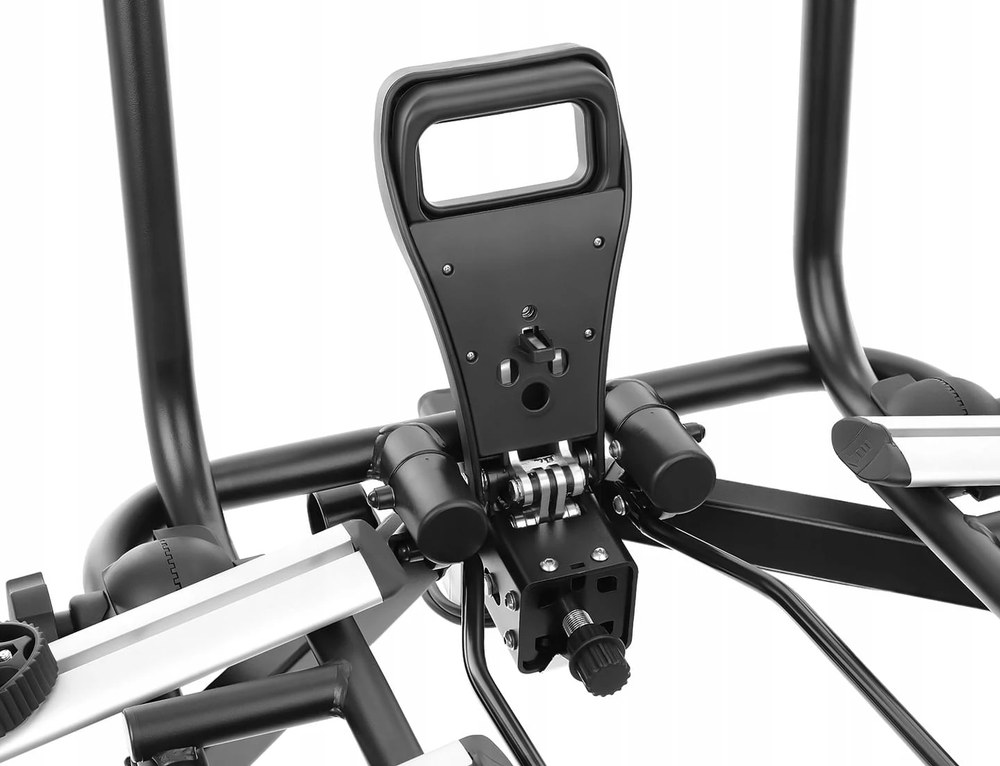 Mechanizm mocowania Aguri Active Bike PRO 3 srebrny z pokrętłem regulacji docisku na kuli haka