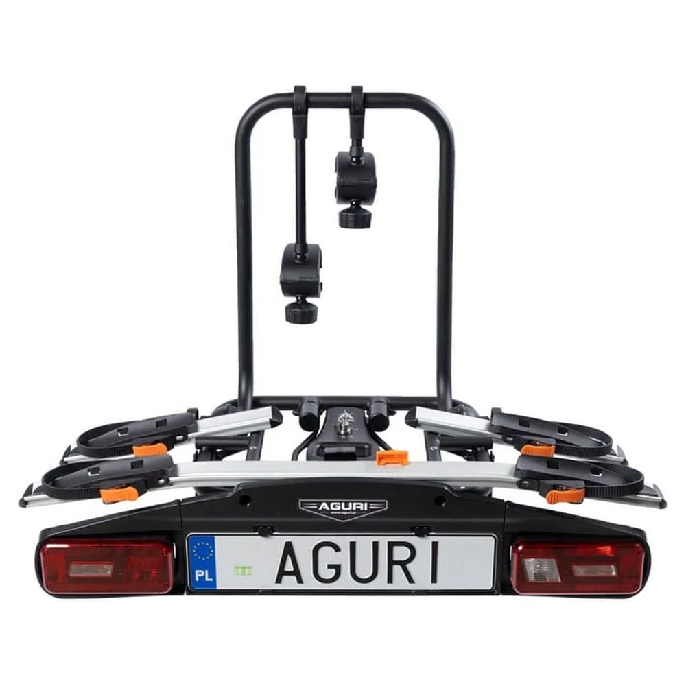 Platforma rowerowa Aguri Active Bike PRO 2 na hak — stanowiska na rowery