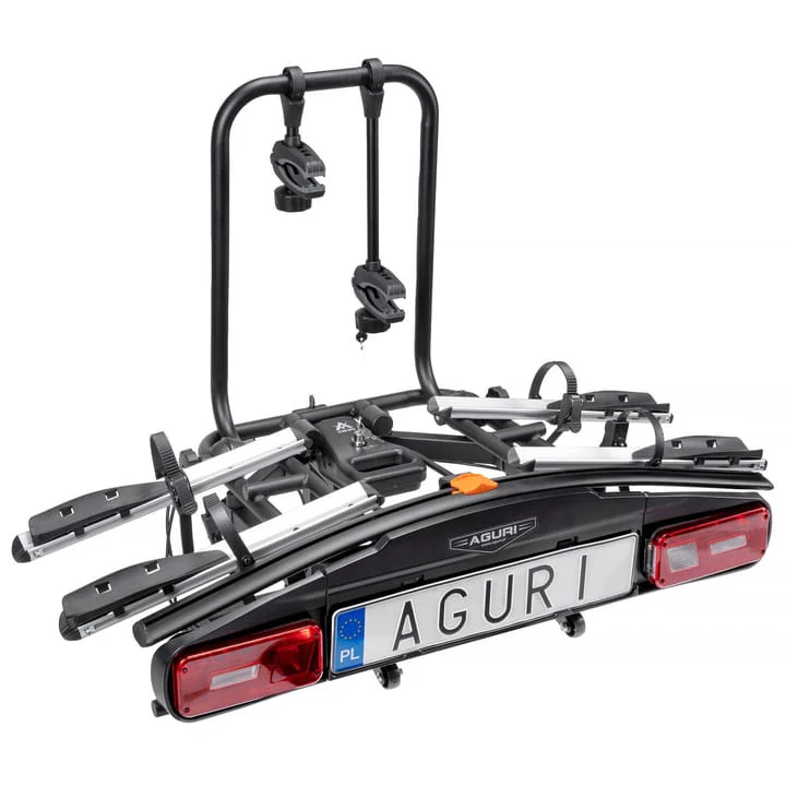 Bagażnik rowerowy na hak Aguri Active E-Bike 3 na trzy rowery