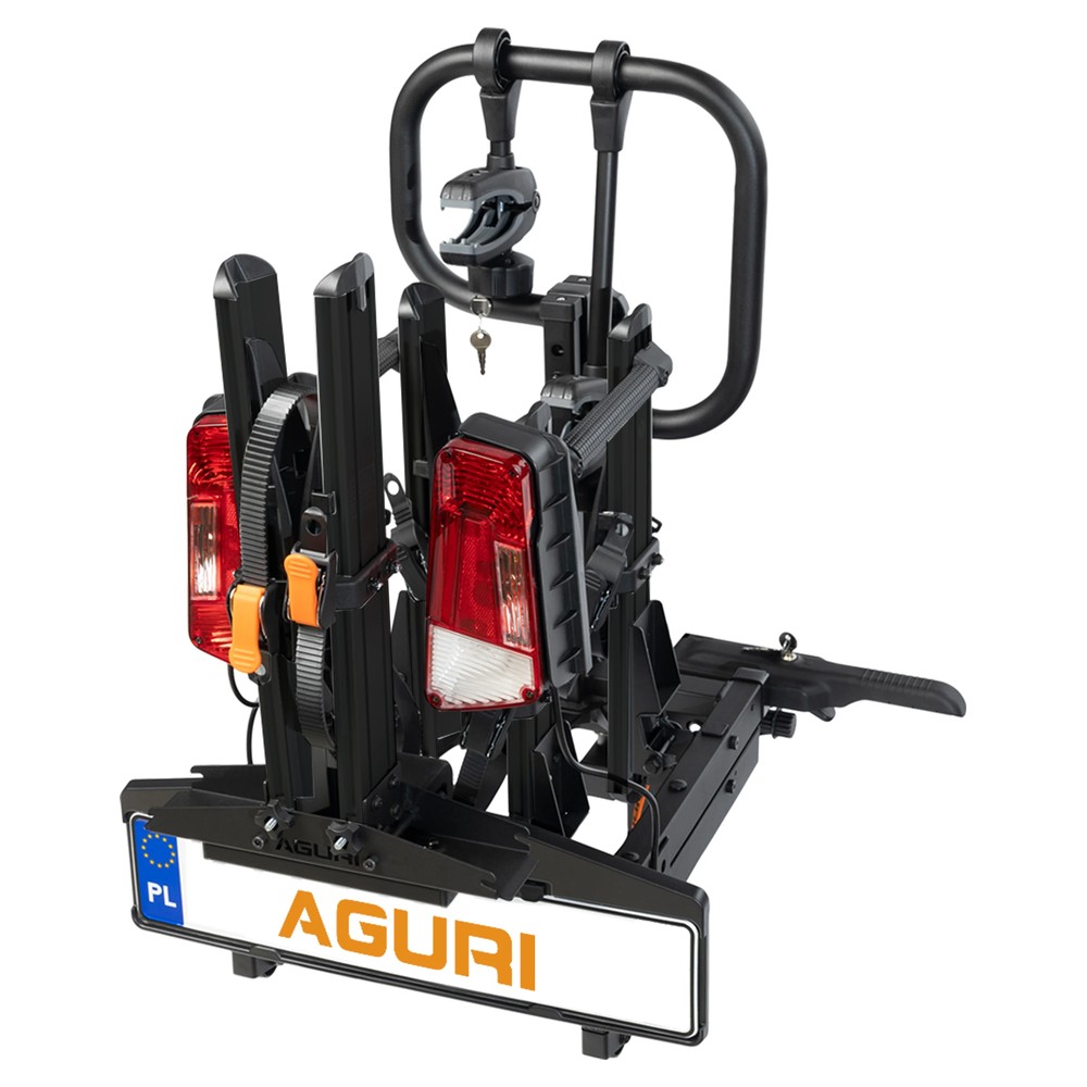Mechanizm mocowania Aguri Active KRAB 3 PRO z zamkiem na kuli haka