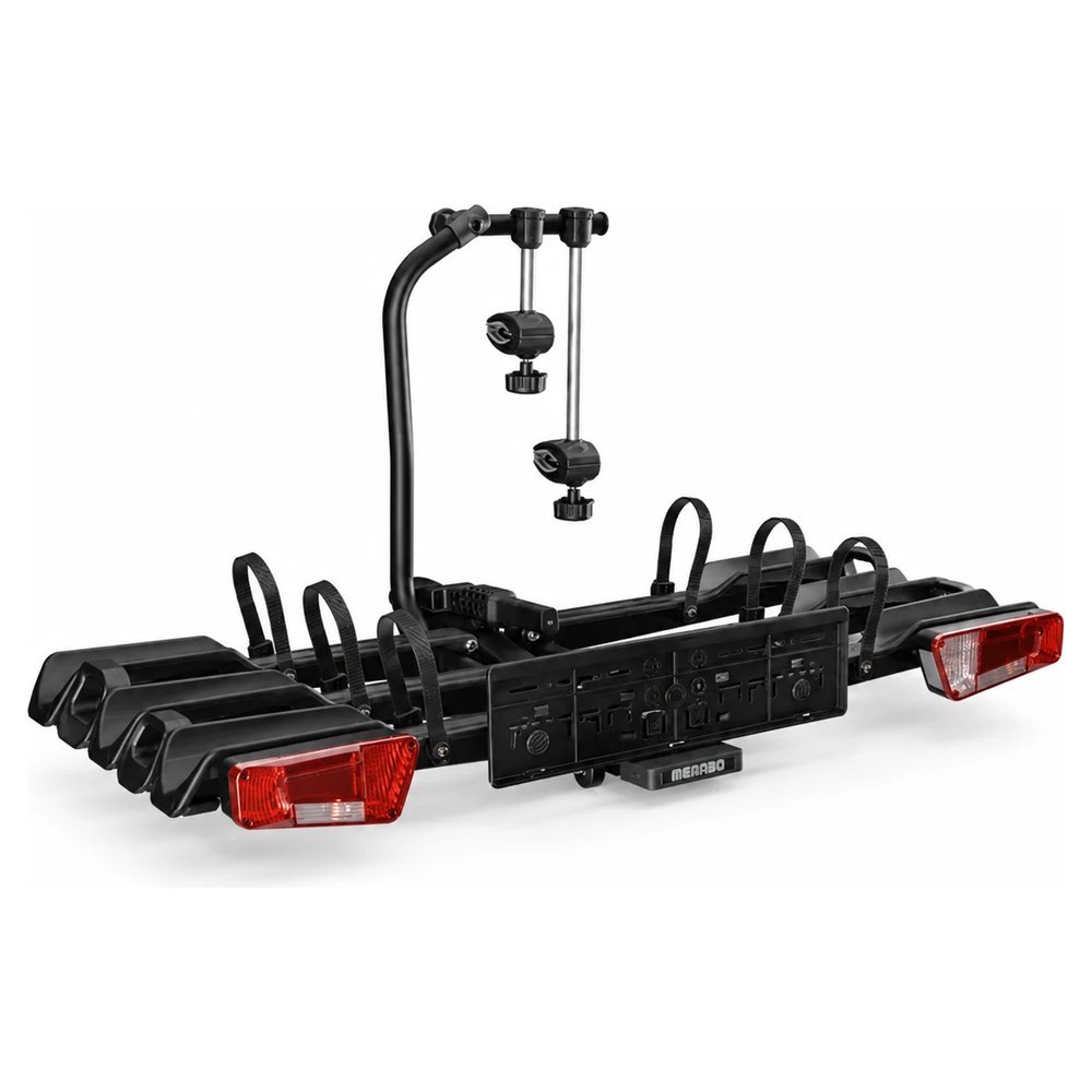 Bagażnik MENABO ORBIT 3 z ramieniem mocującym rower, ujęcie z boku