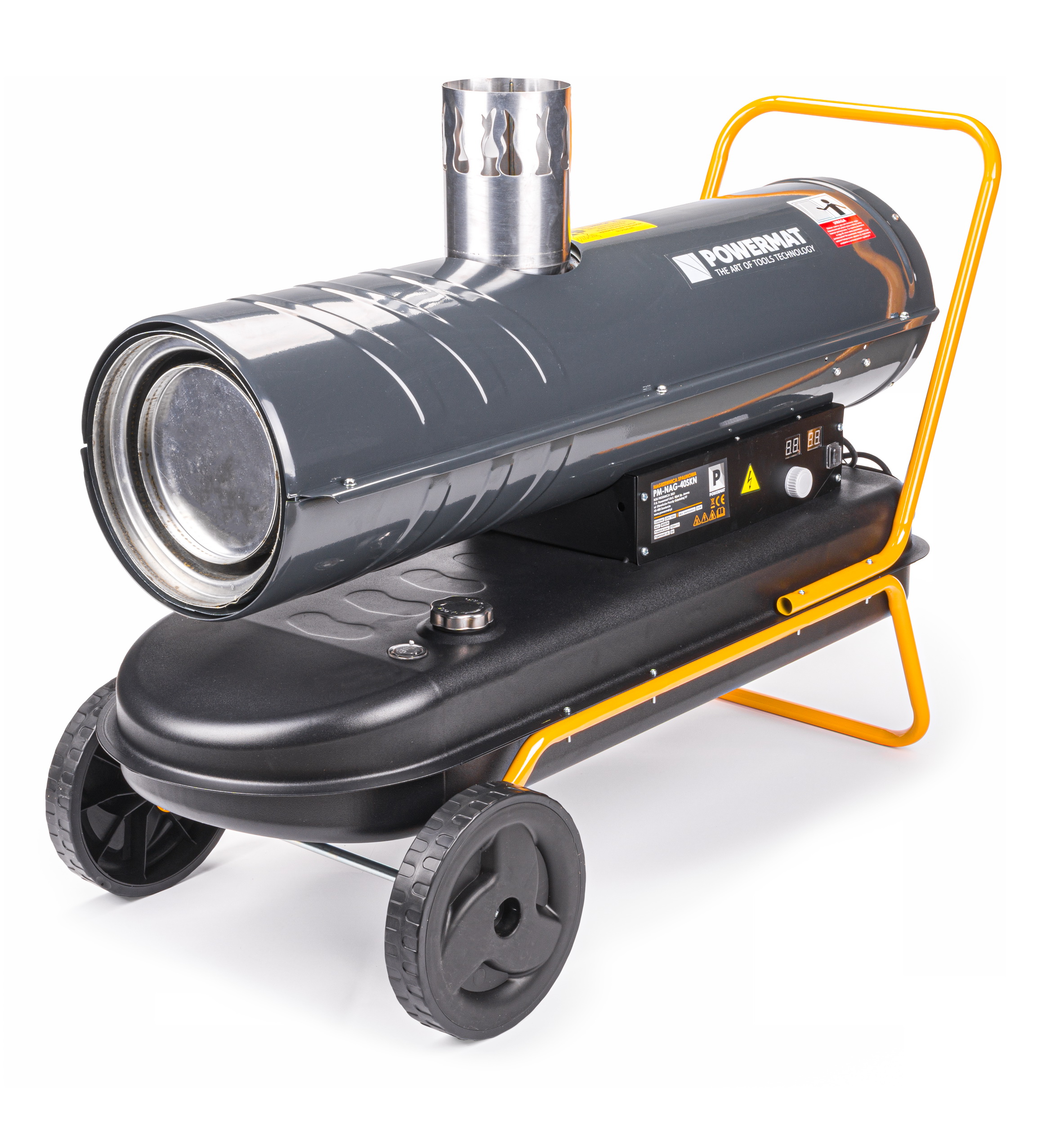 Nagrzewnica olejowa POWERMAT 40 kW z kominem PM-NAG-40SKN