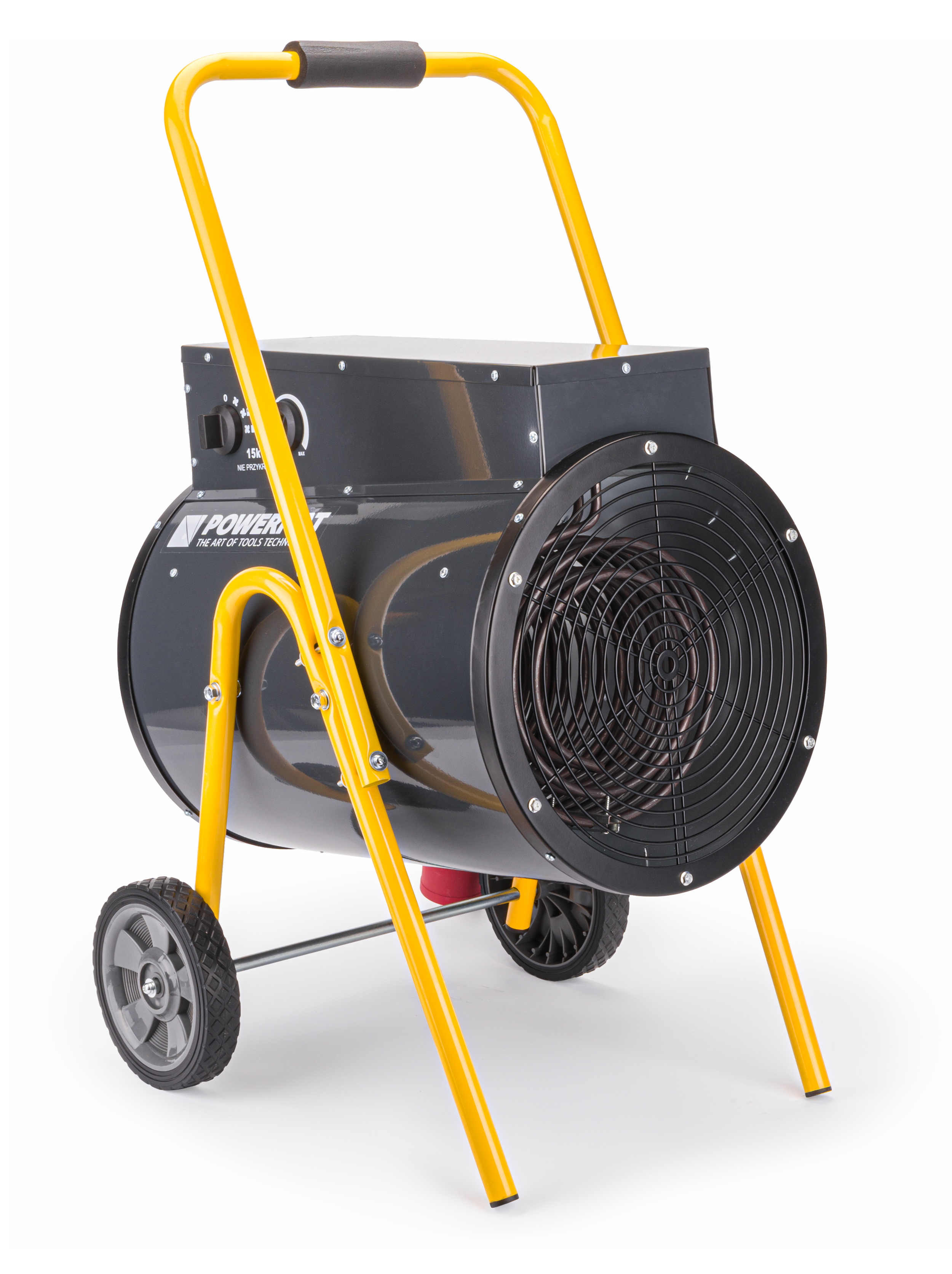 Nagrzewnica elektryczna POWERMAT 15 kW 400 V na kołach PM-NAG-15EN
