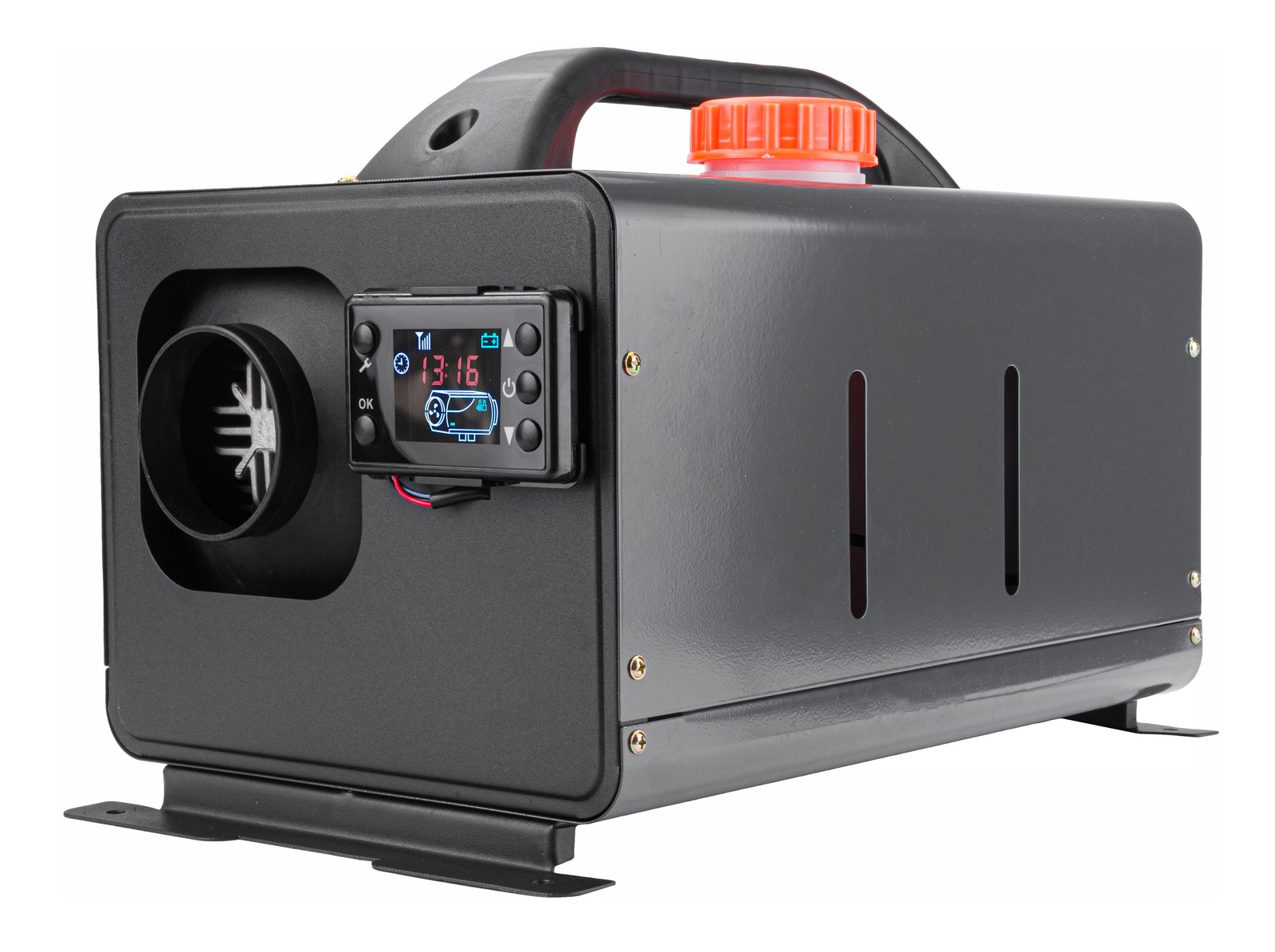 Obudowa nagrzewnicy PM-AG-8M2 z wylotem powietrza i panelem LCD