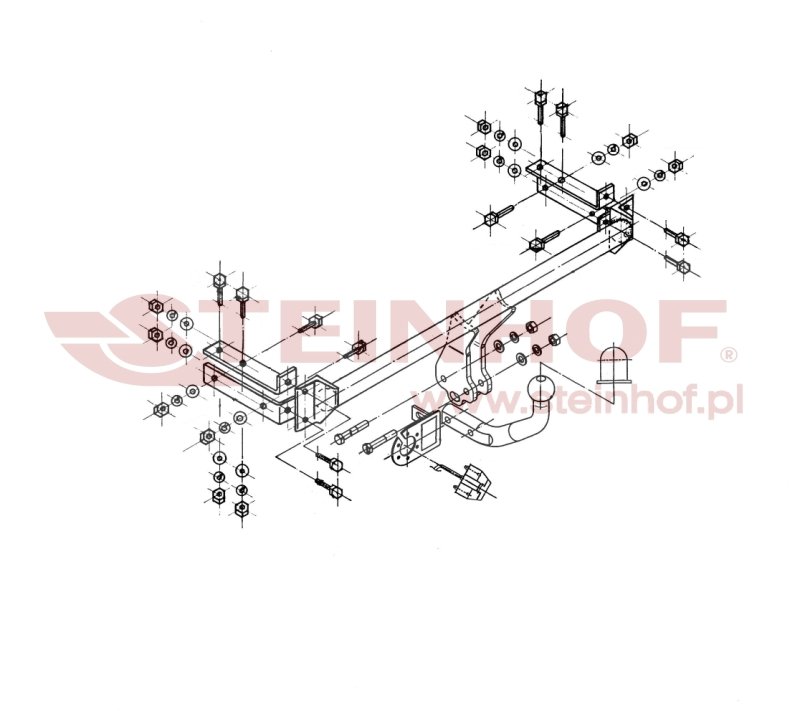 Hak holowniczy Steinhof Fiat Uno 1994–2003